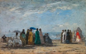 La plage de Trouville