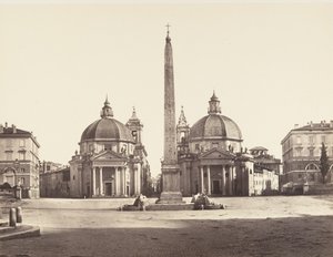 Piazza del Popolo, 1848-52 - Eugène Constant
