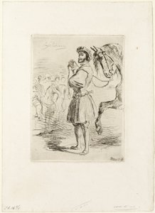 Un seigneur du temps de François Ier - Eugène Delacroix