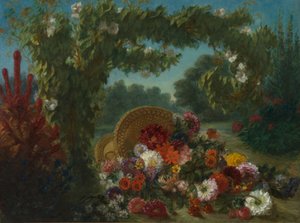 Panier de fleurs, 1848-49