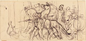 Auriges - Eugène Delacroix