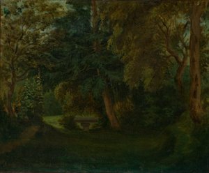 Jardin de George Sand à Nohant, vers 1842-43
