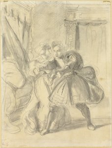 Étude - Eugène Delacroix