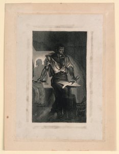 Le Forgeron - Eugène Delacroix