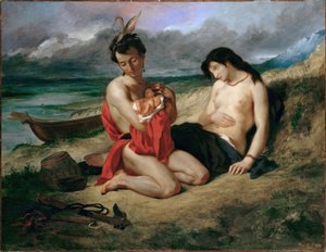 Les Natchez - Eugène Delacroix