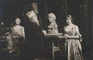 [Madame Bardey, Rodin et Henriette, 31 Rue Campagne-Première, Paris]