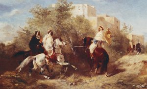 Cavaliers arabes - Eugène Fromentin