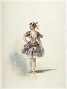 Btv1b84558104 49 - Saint-Saëns - Henry VIII - Modèles de costumes - Lacoste - 49. Costume - Eugene Lacoste
