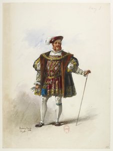 Btv1b84558104 59 - Saint-Saëns - Henry VIII - Maquettes de costumes - Lacoste - 59. Henri VIII - Eugene Lacoste