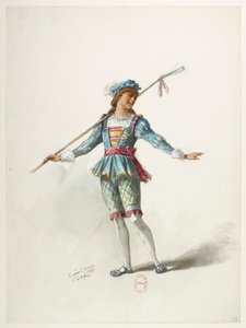 Btv1b84558104 83 - Saint-Saëns - Henry VIII - Maquettes de costumes - Lacoste - 79e Costume - Eugene Lacoste