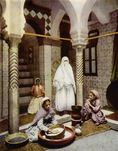 À la maison au Maroc