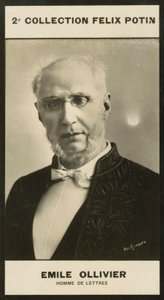 Émile Ollivier, Homme de lettres
