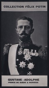 Gustave, prince royal de Suède et de Norvège (1858) (photo n/b)