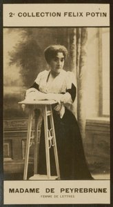 Madame Georges De Peyrebrune, Femme de lettres