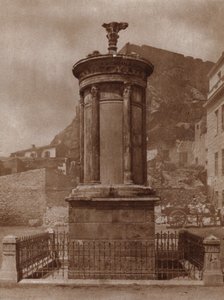 Monument à Dionysos, dieu du vin, érigé à Athènes en 335-34 av. J.-C. par Lysicrates pour célébrer la victoire de son équipe dans les concours théâtraux - European Photographer