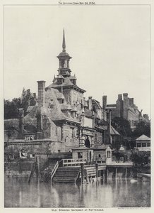 Ancienne Porte Espagnole à Rotterdam