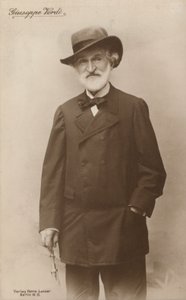 Portrait de Giuseppe Verdi, compositeur d