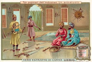 Un armurier (chromolithographie)