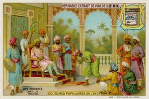 Audience avec le Rajah