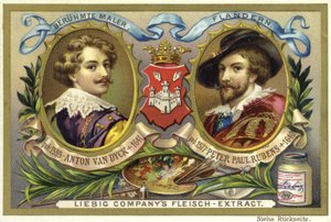 Antony van Dyck et Peter Paul Rubens, artistes flamands