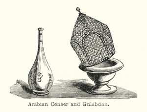 Encensoir arabe et Gulabdan - European School