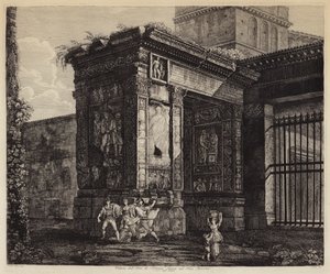 Arc de Septime Sévère et Forum Boarium, Rome, Italie - European School
