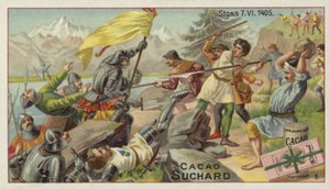 Bataille de Stoss, Suisse, 7 juin 1405