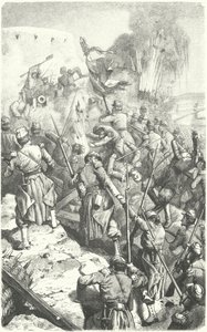 Capture du redoute de Malakoff pendant le siège de Sébastopol, 8 septembre 1855 (gravure) - European School