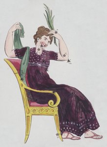 Cassiopeia (lithographie en couleur)