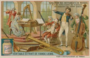 Instruments de musique de chambre du 18ème siècle
