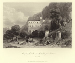 Chapelle de Santa Rosalia, Monte Pellegrino, Palerme, Sicile, Italie