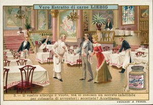 Un chef promet de redonner vie à un hôtel vide (chromolitho)