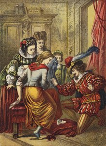 Cendrillon (lithographie en couleur) - European School