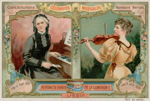 Clara Schumann et Wilma Neruda