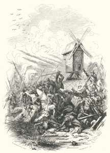 Mort de Jean de Bohême à la bataille de Crécy, 1346