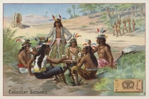 Boire du chocolat Suchard