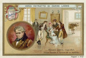 Edward Jenner, médecin et scientifique anglais qui a découvert un vaccin contre la variole - European School
