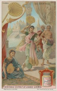 Éventails en Inde
