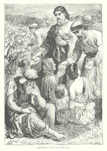 La multiplication des pains (gravure) - European School