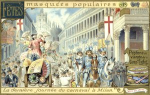 Dernier jour de carnaval à Milan - European School