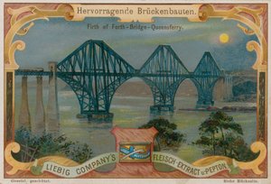 Pont du Forth sur le Firth of Forth, Écosse