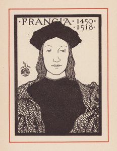 Francesco Francia, artiste italien (lithographie) - European School