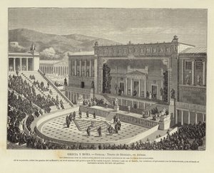 Grèce et Rome - Grèce : Théâtre de Dionysos à Athènes - European School