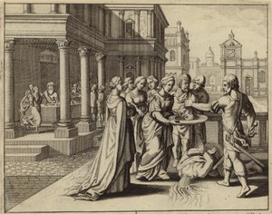 Hérodiade recevant la tête de Jean-Baptiste - European School