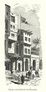 Maison avec balcon à Rosette, Égypte - European School
