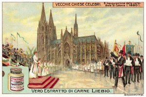Inauguration de la cathédrale de Cologne