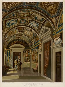 Intérieur du Palazzo Doria, Gênes, Italie - European School