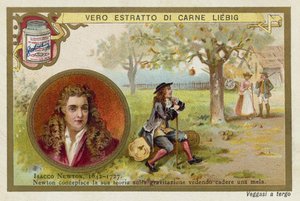 Isaac Newton, physicien et mathématicien anglais