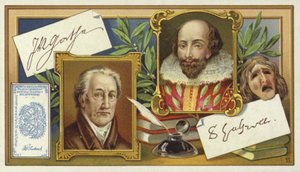 Johann Wolfgang von Goethe et William Shakespeare - European School