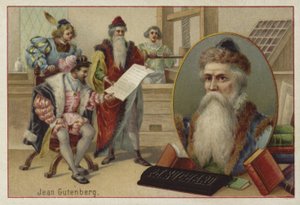 Johannes Gutenberg, graveur, inventeur et imprimeur allemand - European School